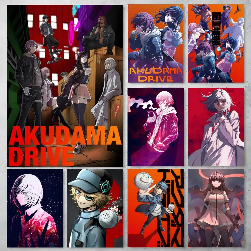 A-Akudama Drive Poster High-definition posters, wall art for living room and home decor.