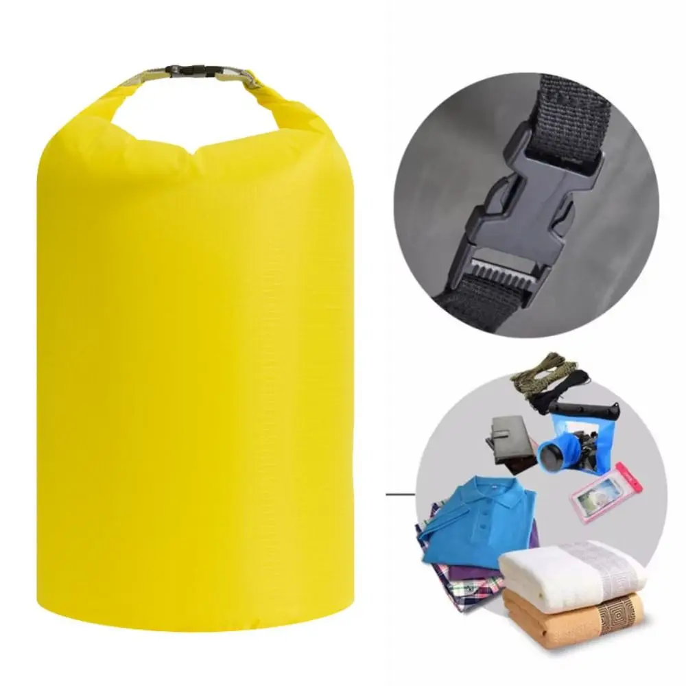 20L Waterproof Dry Bag Waterproof Large-Capacity Swimming Bucket Bag Foldable Lightweight Beach Backpack Water Sports