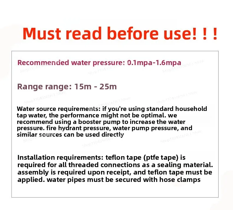 Flushing farm car wash remote direct injection head