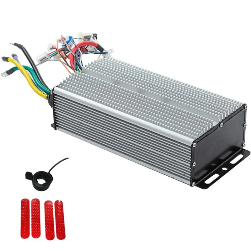 Classy-3000W 80A 48V/60V/72V Silver Brushless Controller 24Mos For Electric Scooter E-Bike Motorcycle BLDC Motor Controller