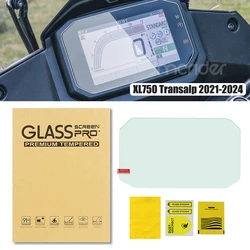 XL750 2024 Motorcycle Accessories Dashboard HD Tempered Glass Film Insrument Screen For Honda XL 750 Transalp 750 2021-2024