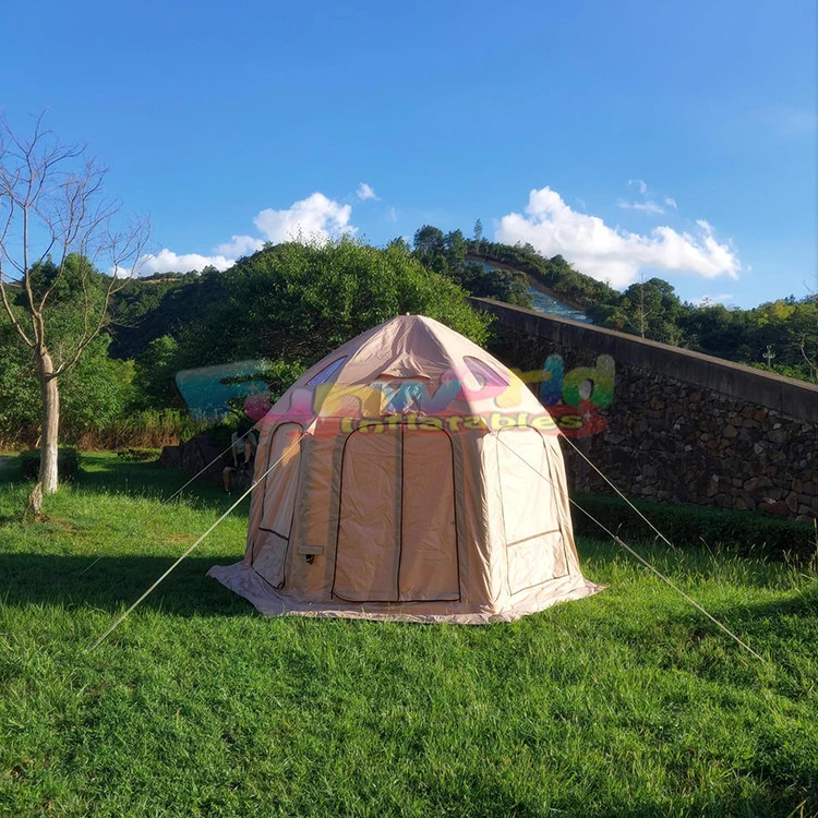 

Skylight Automatic Dome Tent Round Inflatable air Glamping Tube Glamping Family Outdoor Large Camping Tents Waterproof