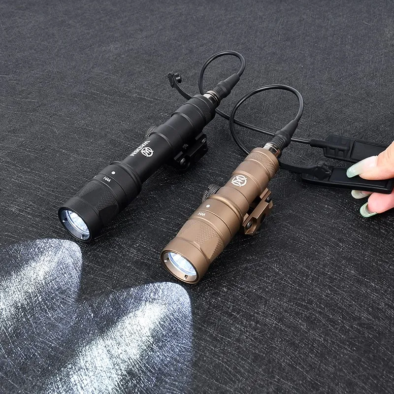 WADSN M600 M300 M600W M300W Tactical Strobe Flashlight Scout Light LED Hunting Rifle Weapon Accessories Fit 20mm Picatinny Rail