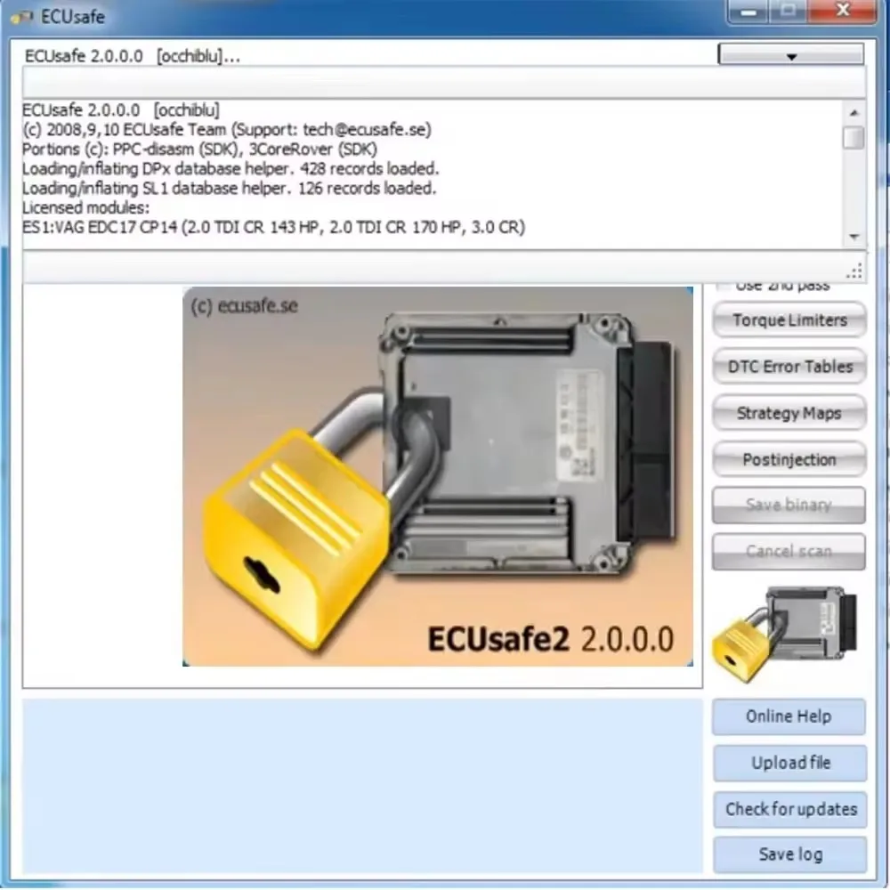 2024 HOT sell ECUSafe 2.0 ECU ECM 2.0 + ImmoKiller v1.1 Software Immo Off Software v1.1 + CarTool Chip Tool Software 3.6 install