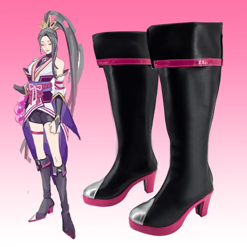 Game Valorant Sage Cosplay Schoenen Laarzen Carnaval Outfit Volwassen Vrouwen Party
