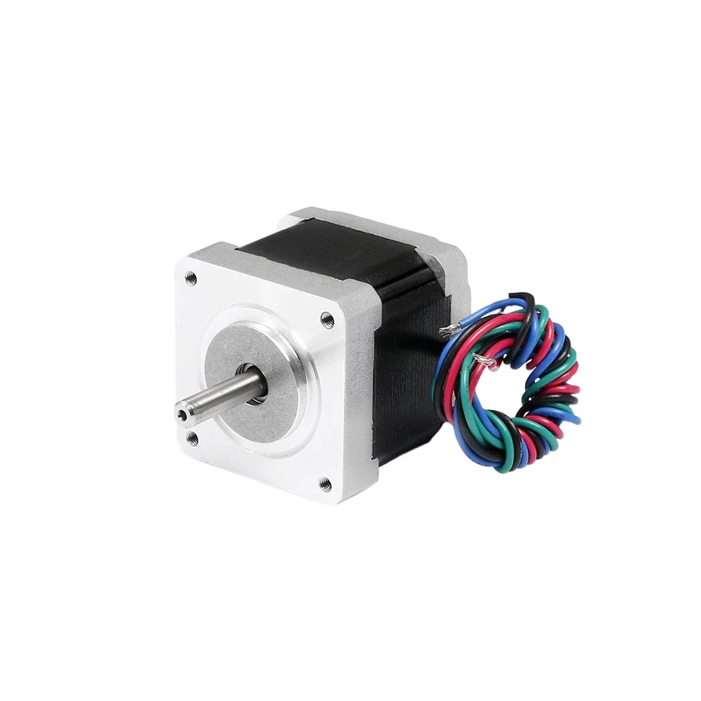 

Шаговый двигатель ENGMATE EMA162-3805S4 Nema 16 для ЧПУ-фрезеров, крутящий момент 40 унций-дюймов, 4-проводной, с одним валом