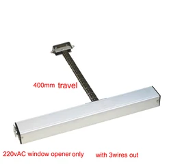 200-400MM Distance 220vAC Electric Security Caesement Chain Window Actuator