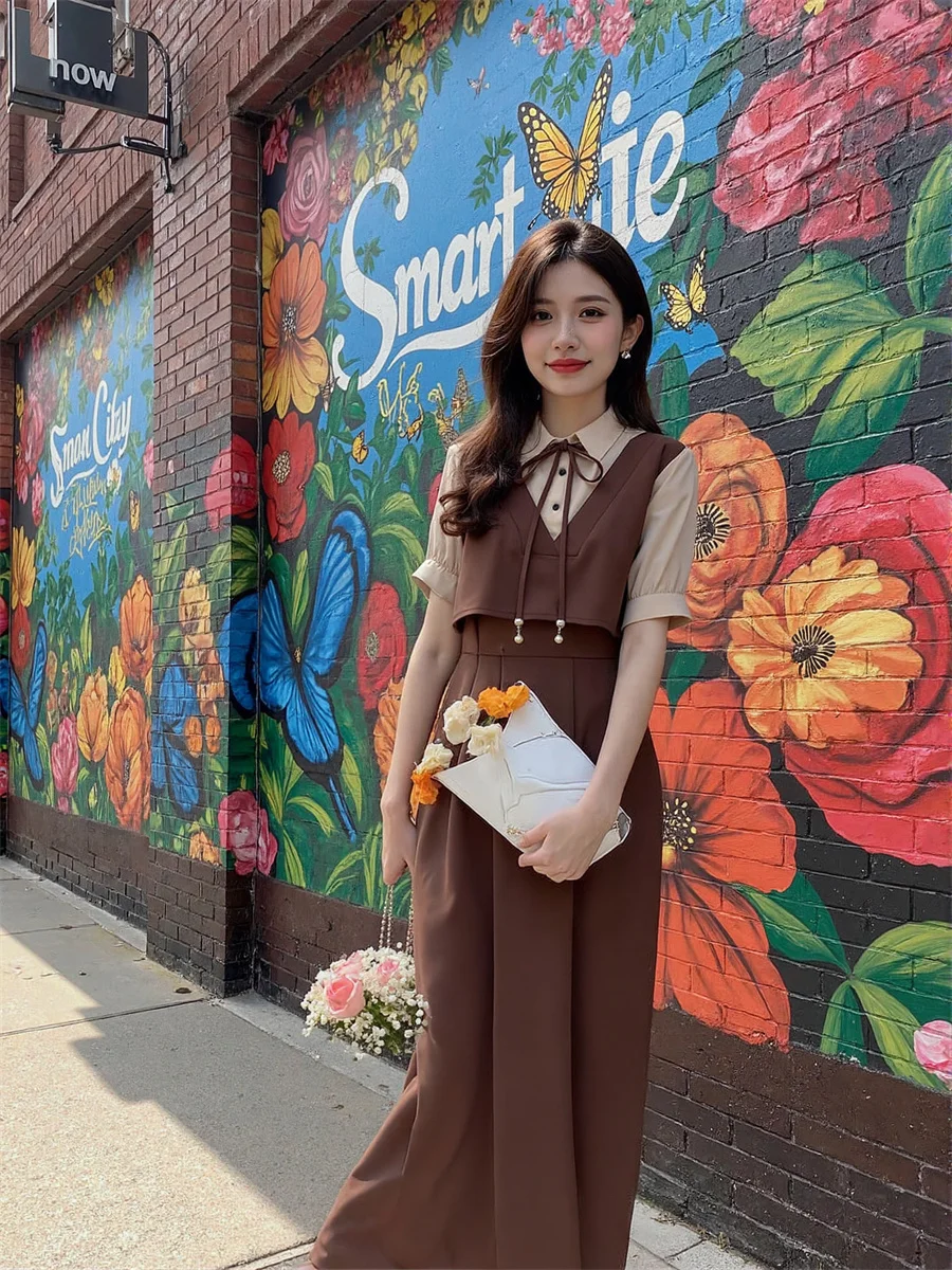 Abiti casual da donna A-Line Office Lady Khaki Spacco laterale Spacco alto Spacco diviso Ritaglio Hollow-Out Fori Sexy Hot