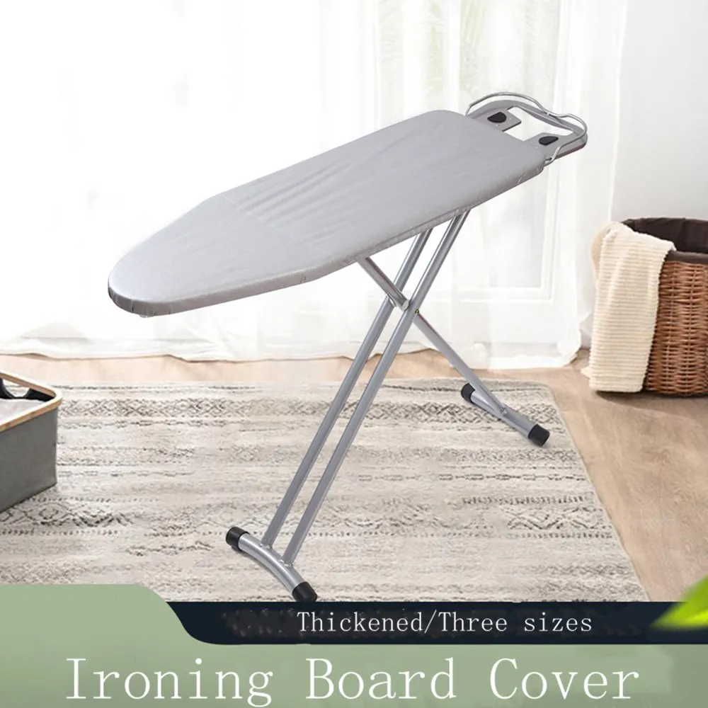 Ironing Board Cover 140/130/120cm Silver Coated Dustproof Padded Thickened Feat-resistant Scorch Resistant Ironing Board Cloth