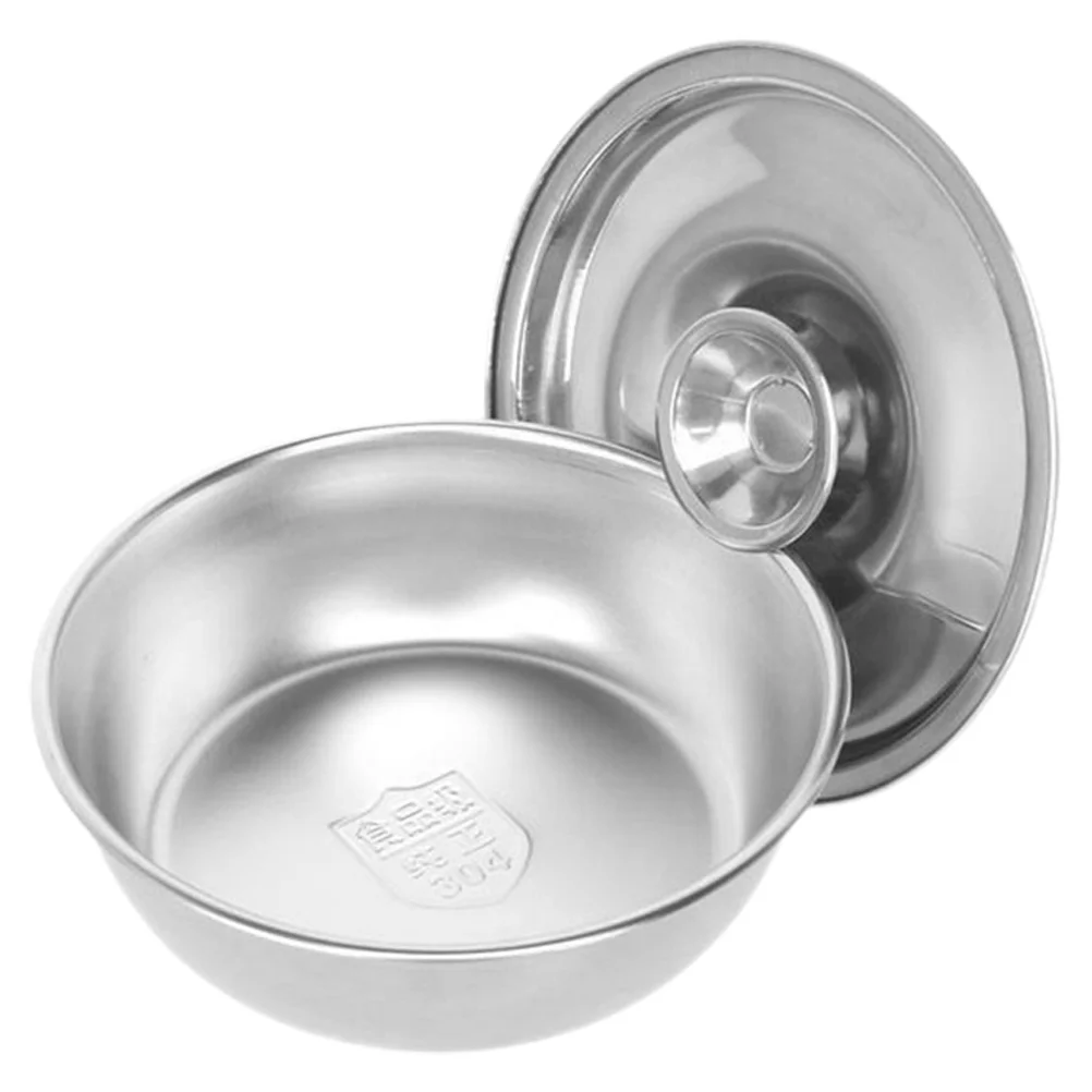 

190Ml Stainless Steel Kids With Lid Toddler Food Container Soup Bowl For Children Baby Eating Bowl Kitchen Use Leak-Proof Design