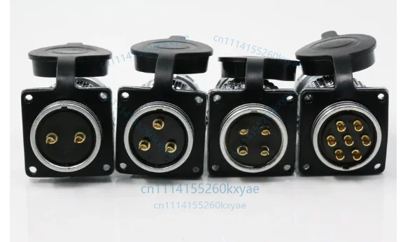 Aviation plug socket tp28-2 3 4 5 7 core