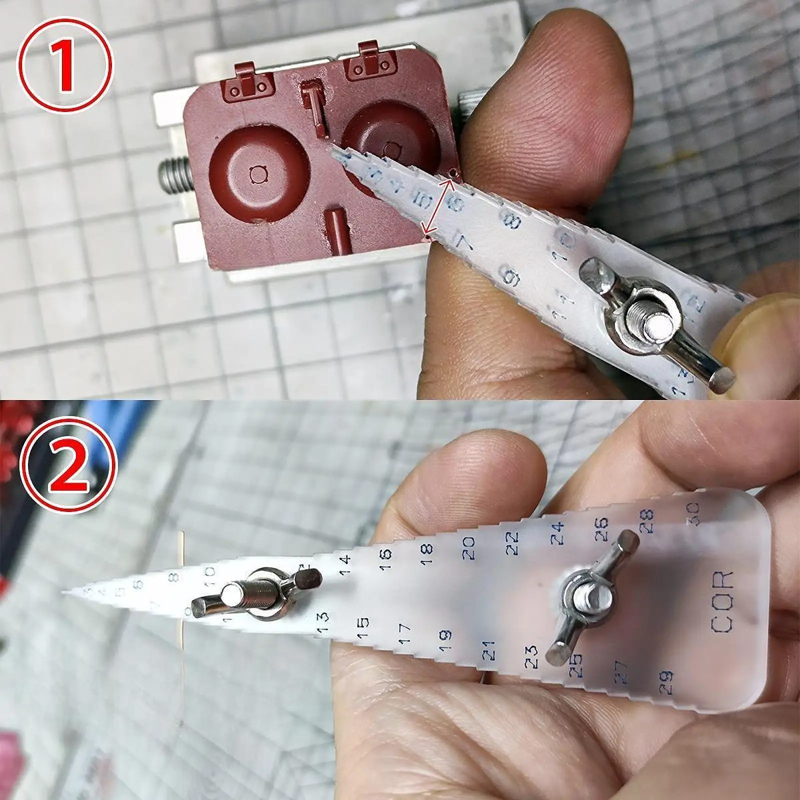 6xCopper Wire Bender Model Making Tool Accessories Practical Portable Handheld