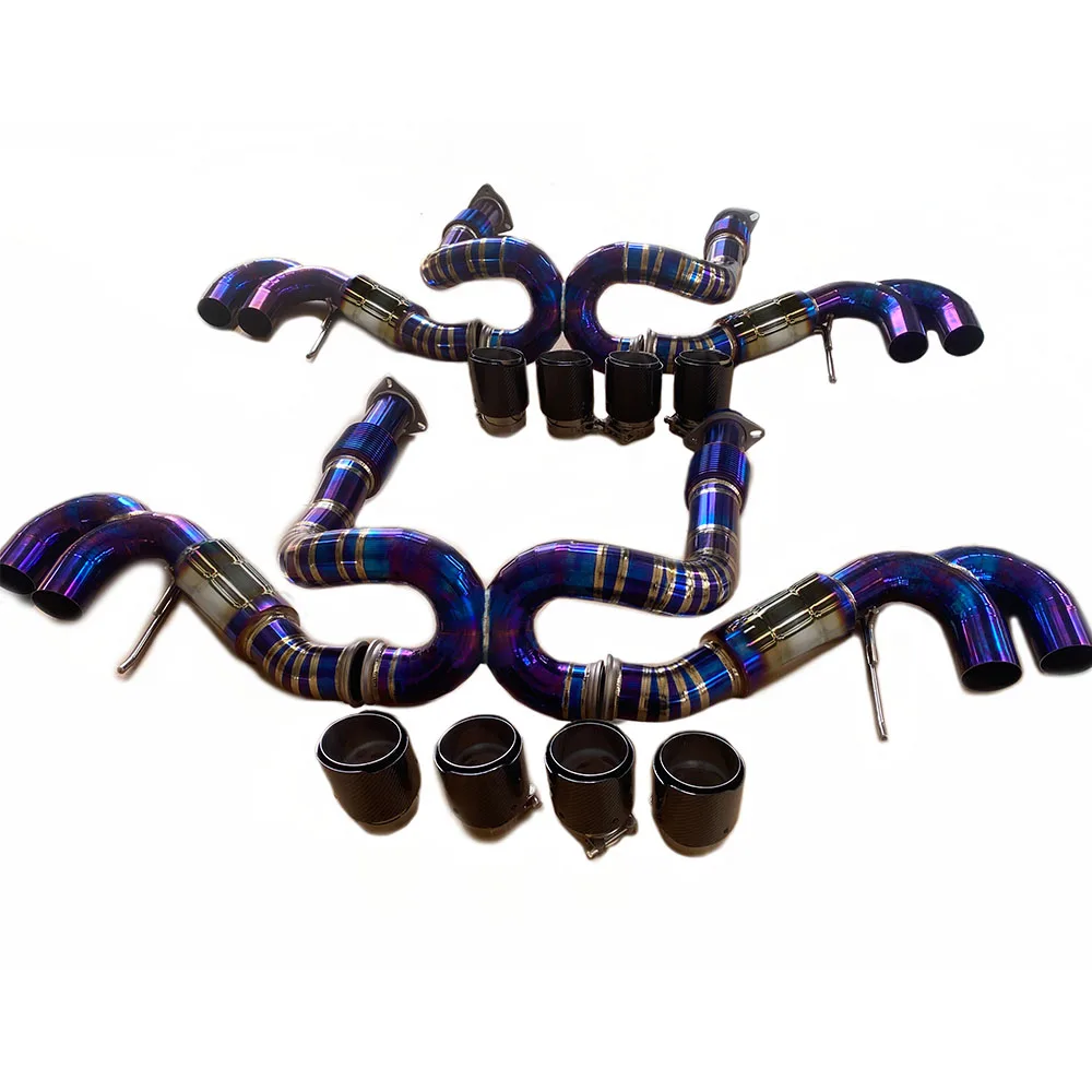 Exhaust System For Chevy C8 Cat-Back