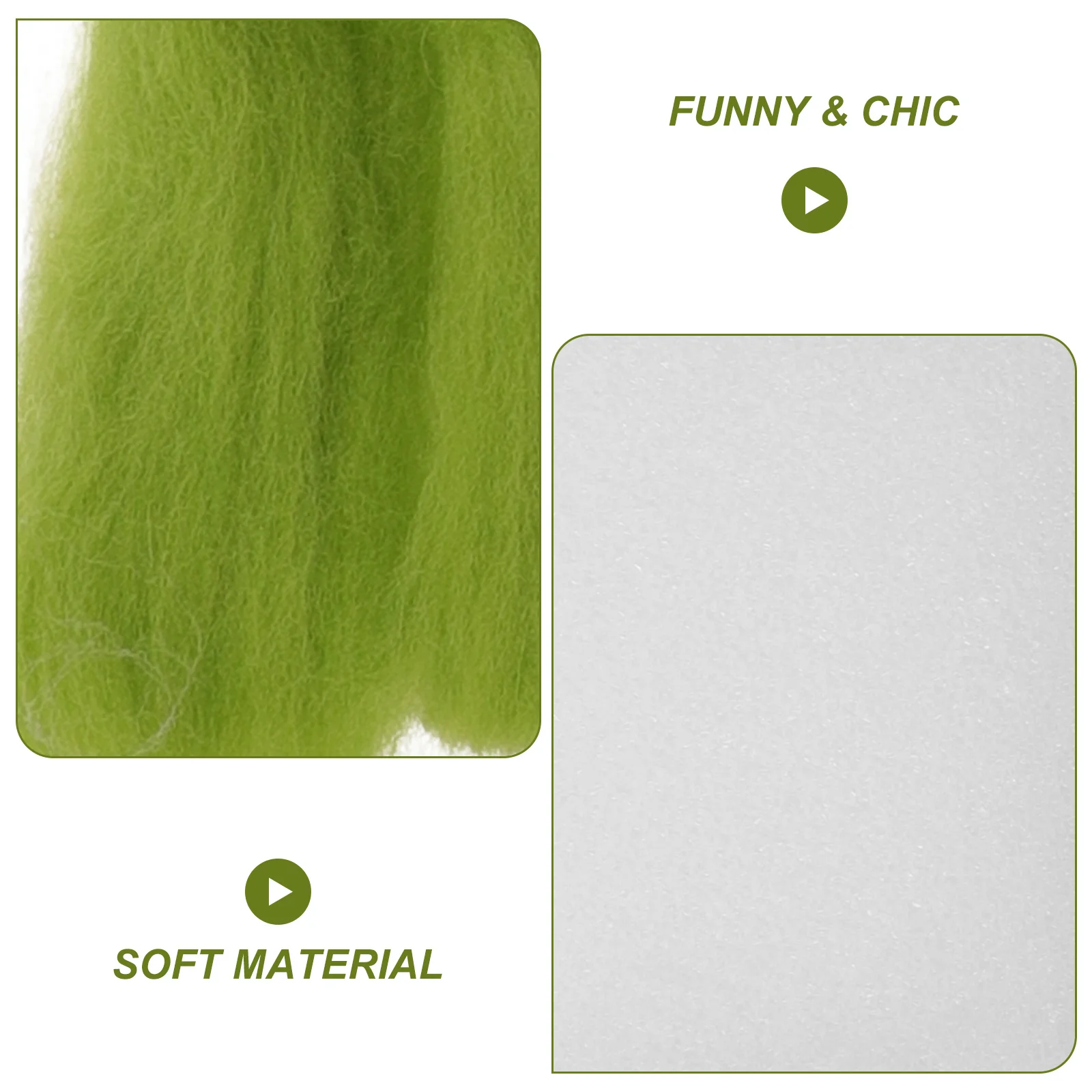 

1Set Needle Felting Kit DIY Crafts Tools Selected Material Sturdy Trustworthy Not Easy Deform Break Stimulate Creativity Safe