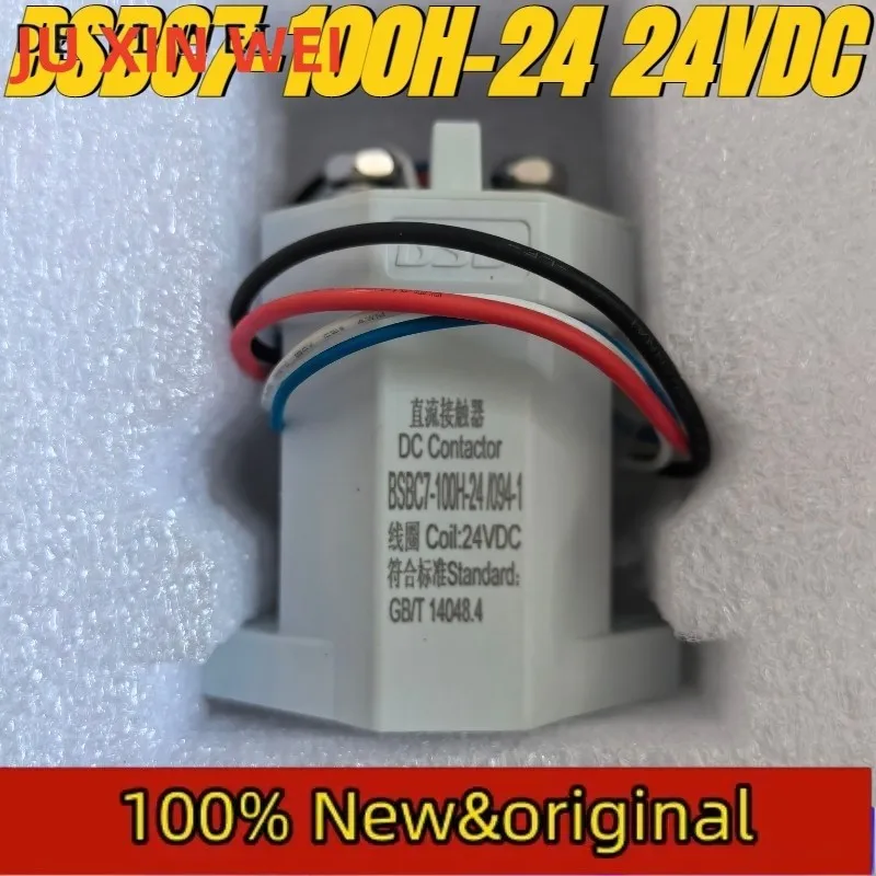 

(Абсолютно новый, оригинальный) 1 шт./лот, 100% оригинальное реле: BSBC7-100H-24 24VDC 1000V 100A, высоковольтное контактное реле.