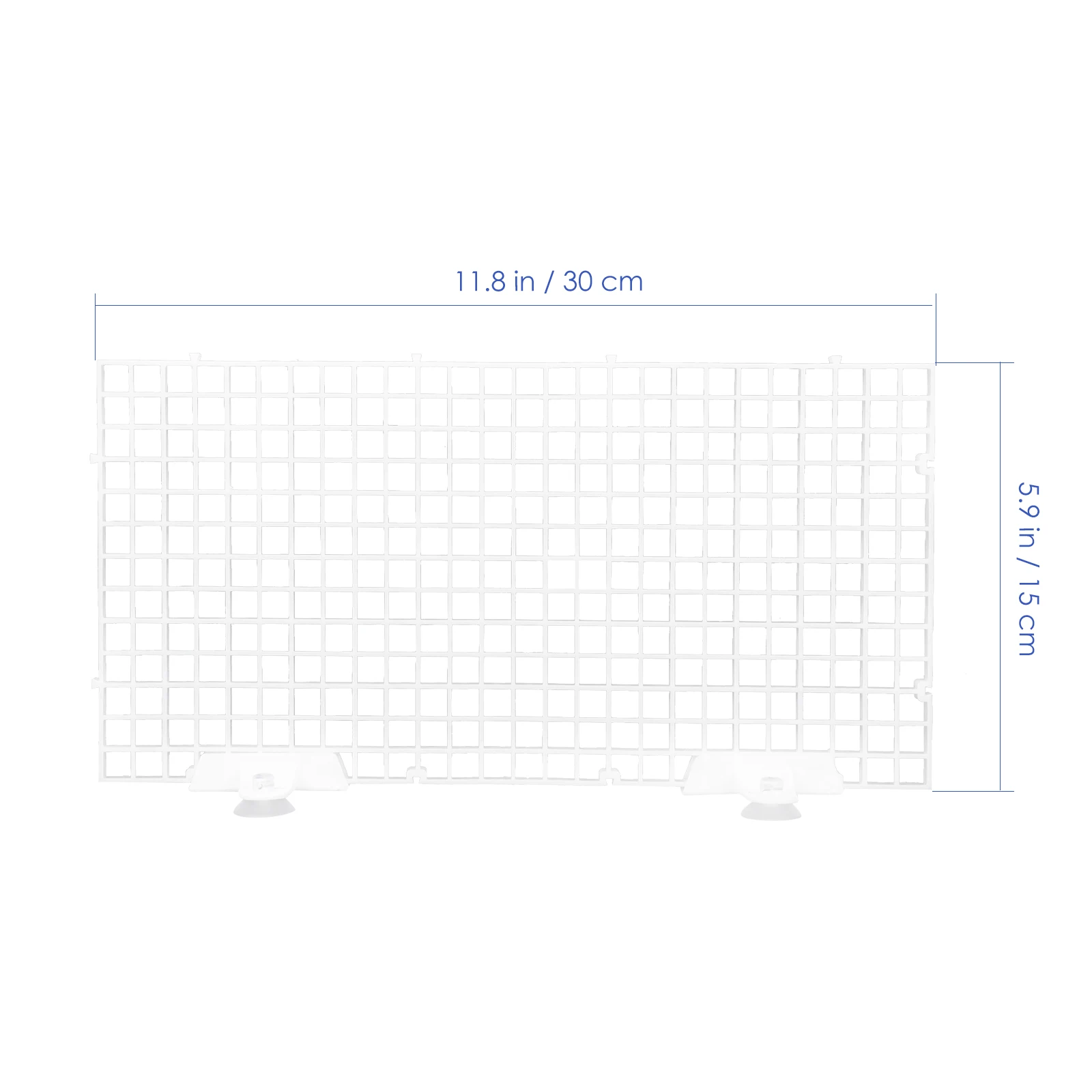 

1 Set Bottom Filter Grid Plate For Fish Tank Pp Material Smooth Edge Splicing Combination Strong Support Aquarium Divider Panel
