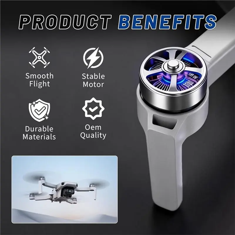 B31B Replacement Front Left Motor Assembly for DJI Mini 4K Drone Spare Parts Easy Install