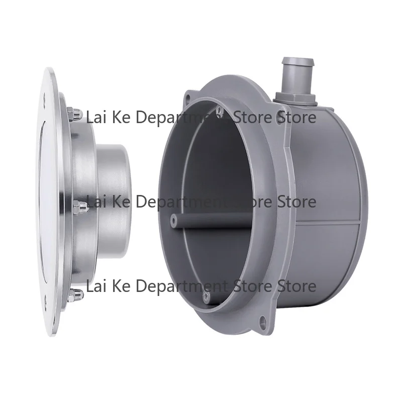 Bluetooth WiFi LED Underwater Light 316L Stainless Steel Recessed Landscape Lamp For Swimming Pool Spa Steel Structure