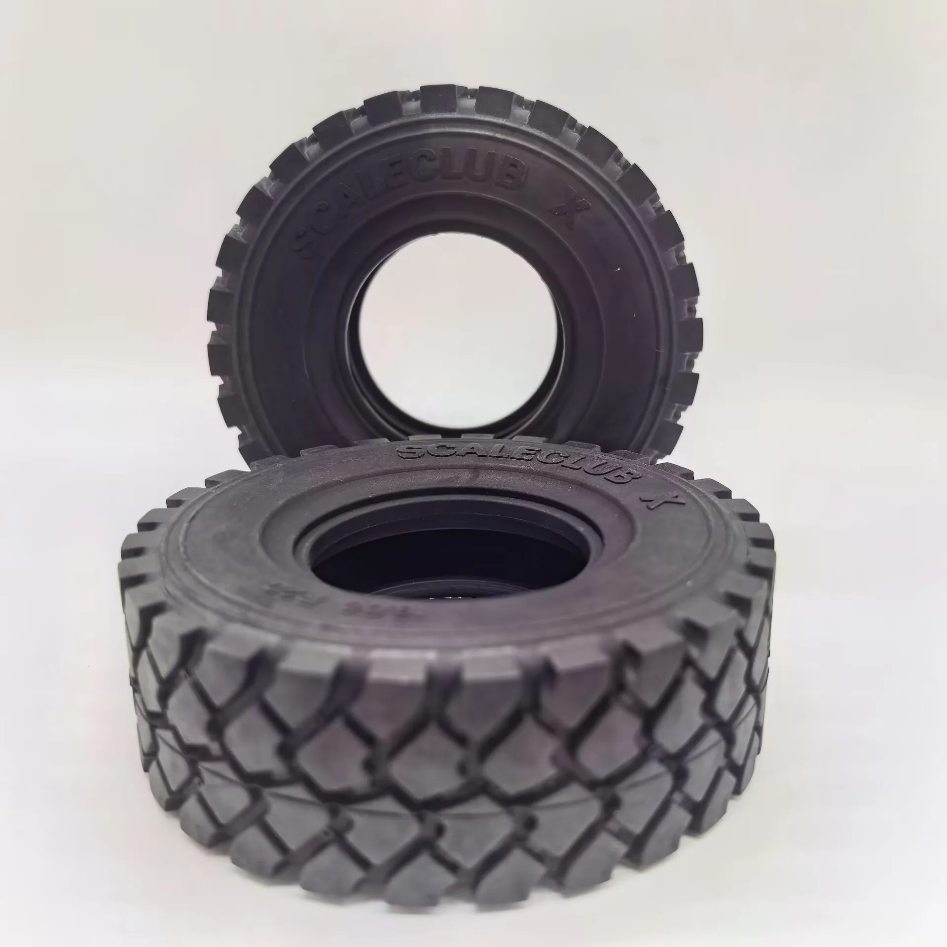 Scaleclub Modell 1/14 95MM Durchmesser Offroad-Truck Offroad-Anhänger-Reifen Militär-LKW-Reifen für Auto-Teile RC-Truck-Anhänger – Detail 11