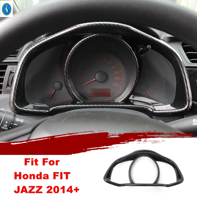 

Car Instrument Panel Dashboard Decor Frame Cover Trim For Honda FIT JAZZ 2014 2015 2016 2017 2018 2019 2020 ABS Car Accessories