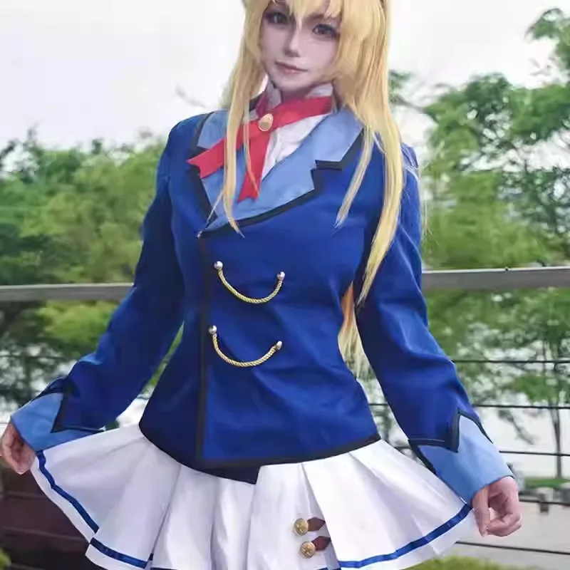 

Idol Activity Cosplay Costume - Star Palace Berry, Miki Nozomi First Generation School Uniform Women's Cosplay Costume