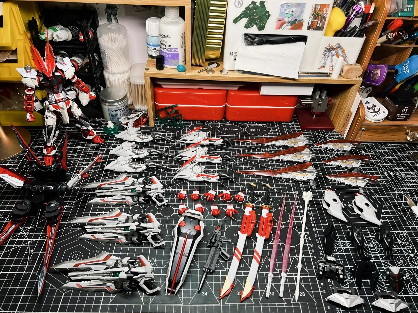 Genuine DABAN MG 1/100 Red Dra - Model Kit Daban 评论和价格