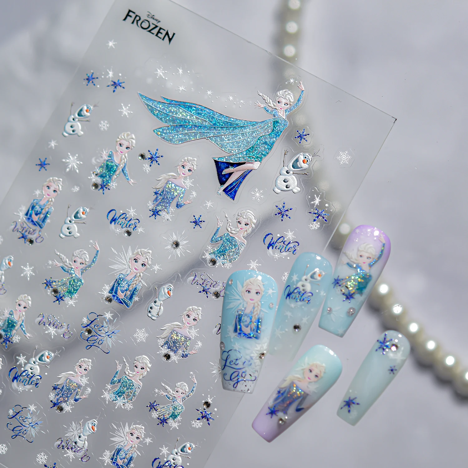 1PCS Klassische Disney Authentische Cartoon Nagel Aufkleber Mickey Maus Aufkleber Exquisite Carving Nagel Dekorationen Nagel Liefert