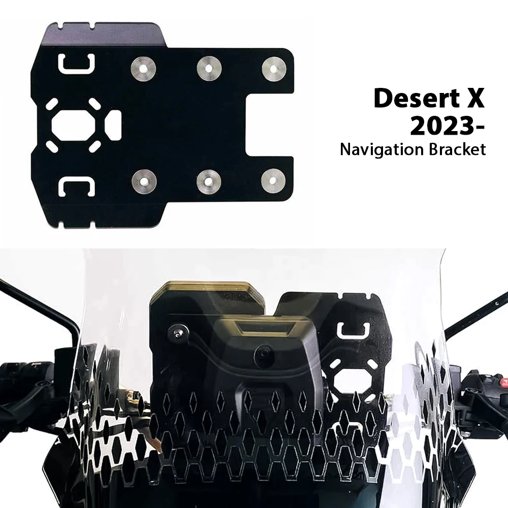 

For Ducati Desert X DesertX Motorcycle Accessories Mobile Phone Navigation Holder Multifunctional Monitor Base GPS Stabiliser