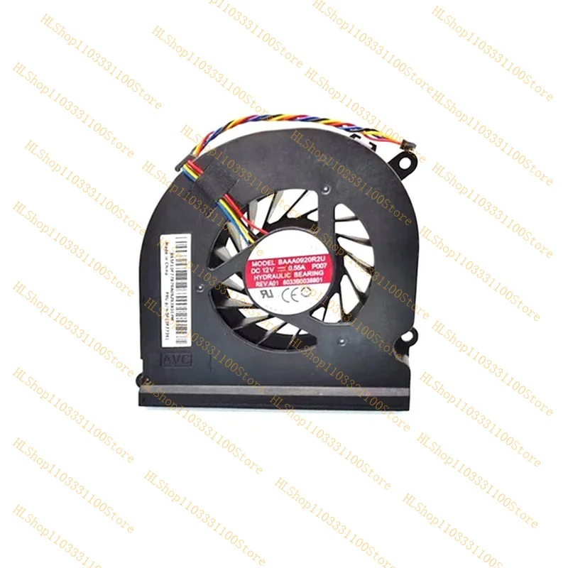 Вентилятор для AVC BAAA0920R2U P007 6033B 0038801     DC12V 0.55A 4PIN 90x89x24MM Новый