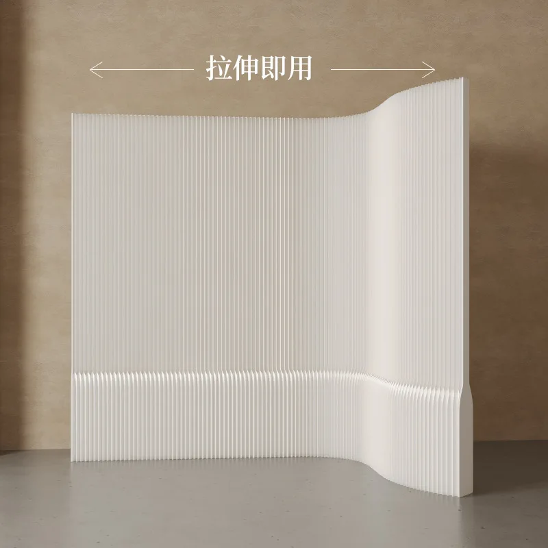 Factory wholesale screen partition living room office live stream to build stretch paper wall white screen partition