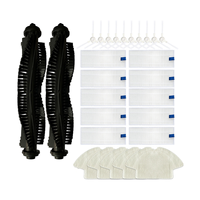 A43I! For 360 S6 Robot Vacuum Cleaner Washable Hepa Filter Main Brush Side Brushes Mop Cloth Replacements Parts