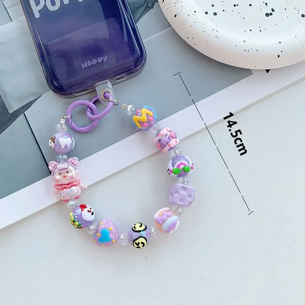 Neue hängende Schnur Handy-Gurt handgemachte bunte Telefon Charm Seil universelle Anti-Lost-Handy-Kette Lanyard Handy