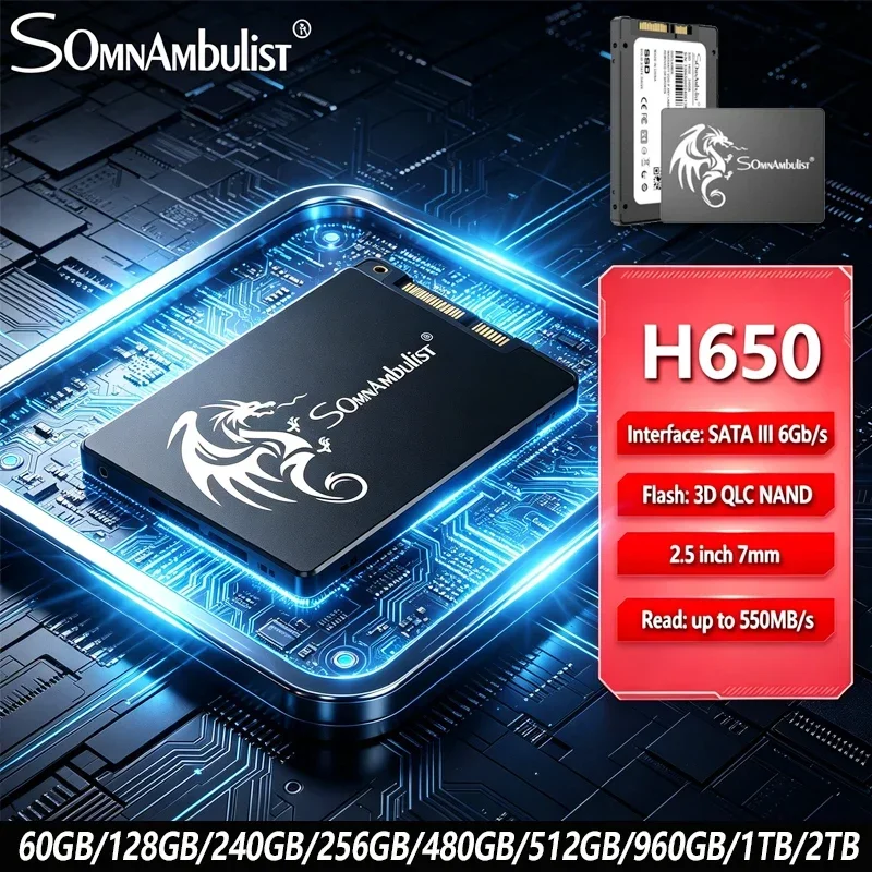 ssd somnambulist h650 –AliExpress version で ssd somnambulist h650