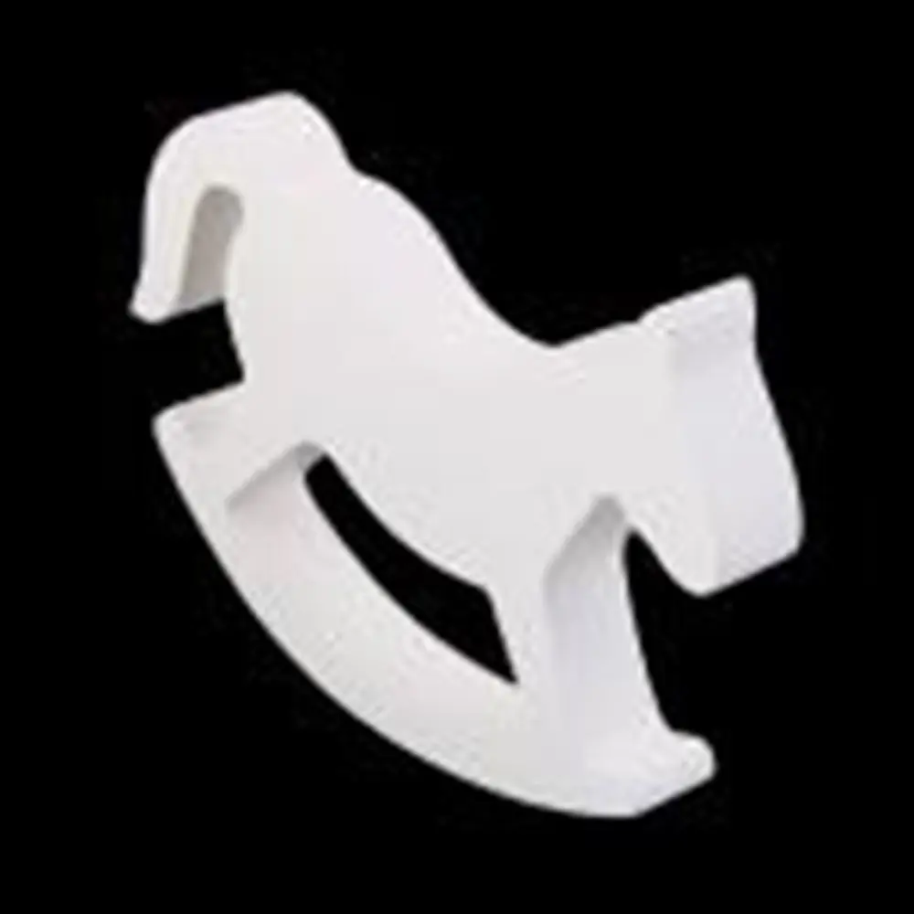 

Crafts White Room Decor Kids Toys Rocking Horse Balance Wooden Home Decor