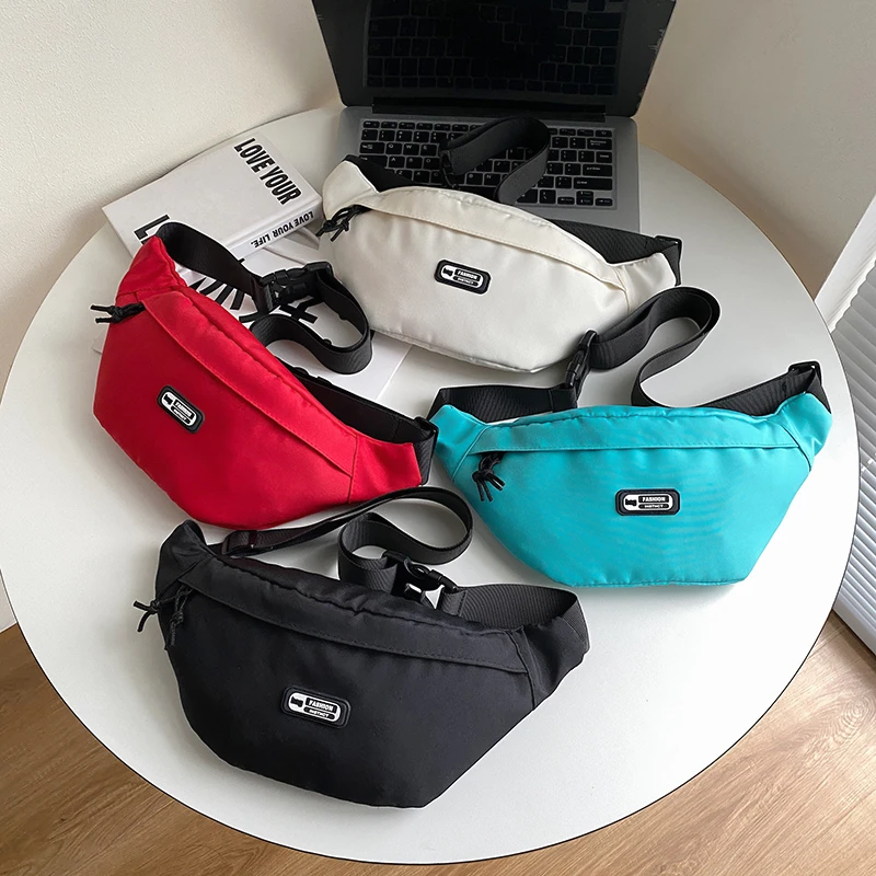 Women's Bags on Sale 2023 High Quality Autumn Versatile Nylon Waist Packs Simple,trend Lightweight and Casual Chest Pack