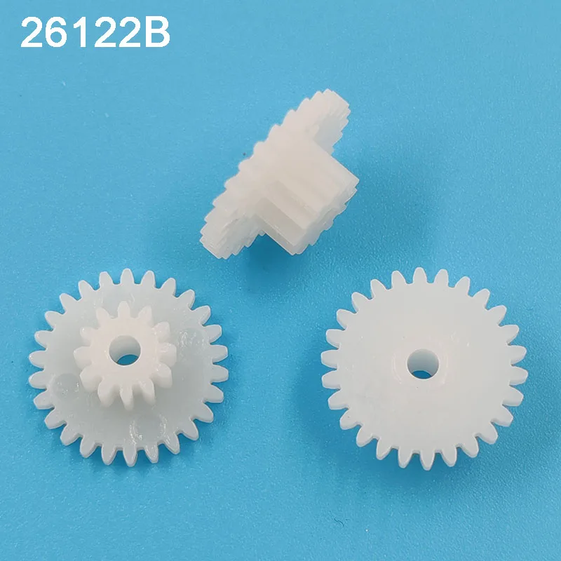 

Sample 26122B 0.5M Gears Diameter 14mm 26 Teeth + 12 Teeth Two Layer Gear 2mm Hole DIY Parts Accessories 26T+12