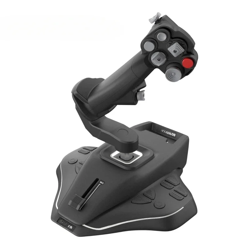 Left/Right-hand Joystick for Flight Simulation Control Compatible with