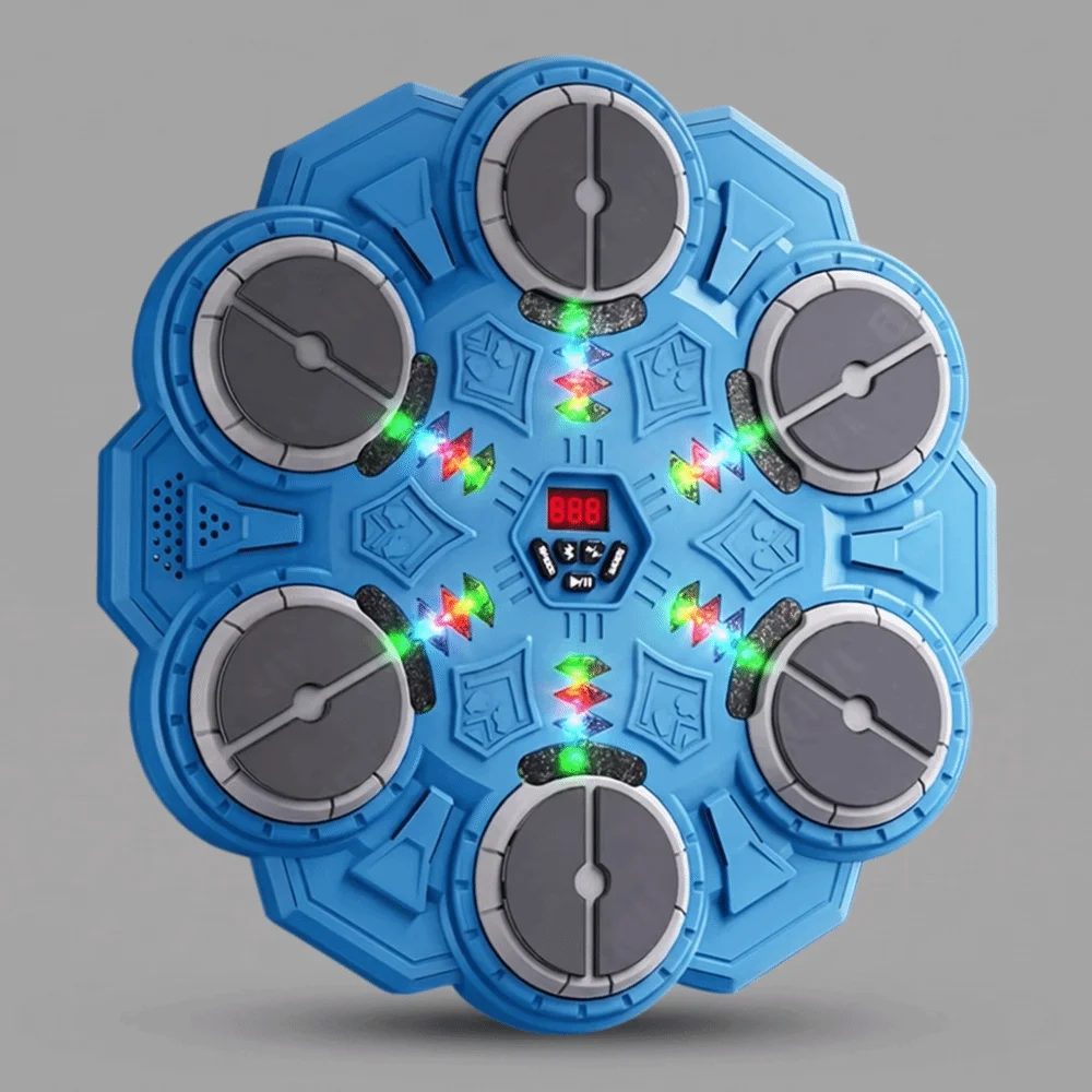 Smart Smart Music Boxing Machine Indoor Electronic Target Bluetooth Strike Reaction Device Wall Target Music Boxing Machine