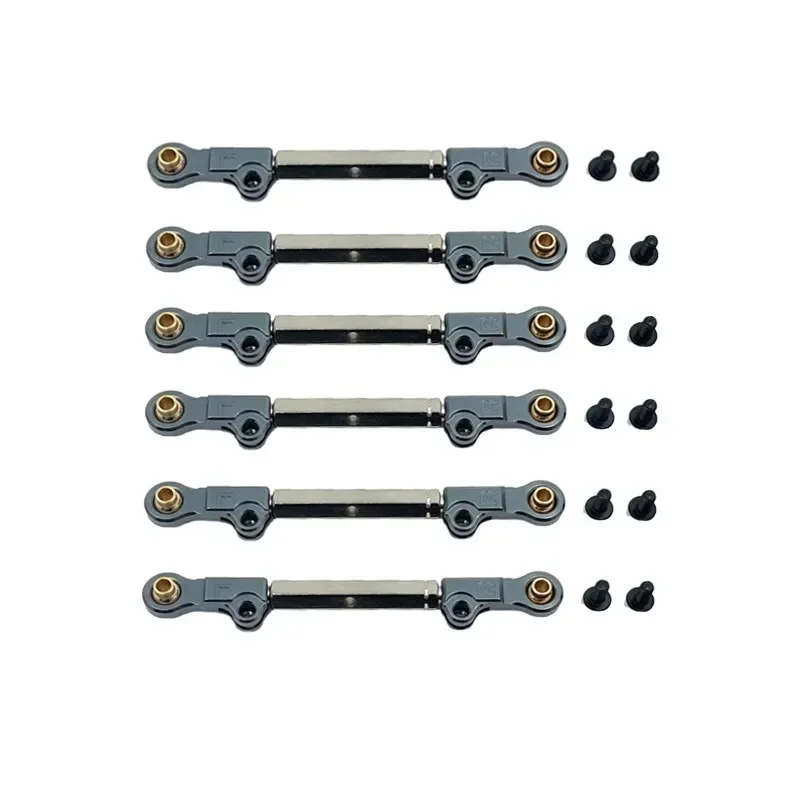 

FOR 1/10 MJX Hyper Go 10208 V2 Little Monster Remote control car parts Metal upgrade parts Pull Rod