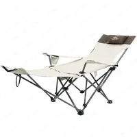 Outdoor folding chair portable lunch break recliner folding moon camping  small stool Mazar fishing beach chair