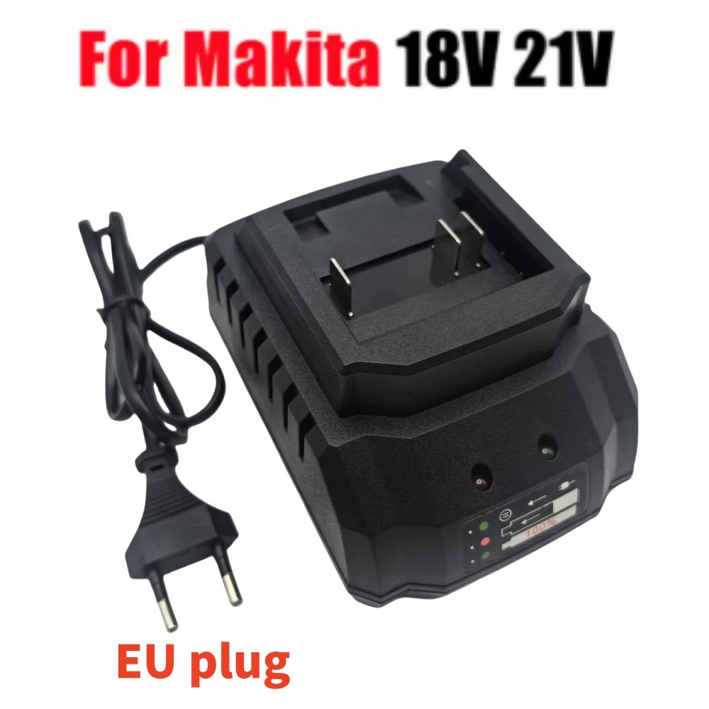 

Charger for 18V 21V Makita Model Lithium Battery Apply to Cordless Drill Angle Grinder Spray Gun Electric Blower Power Tools