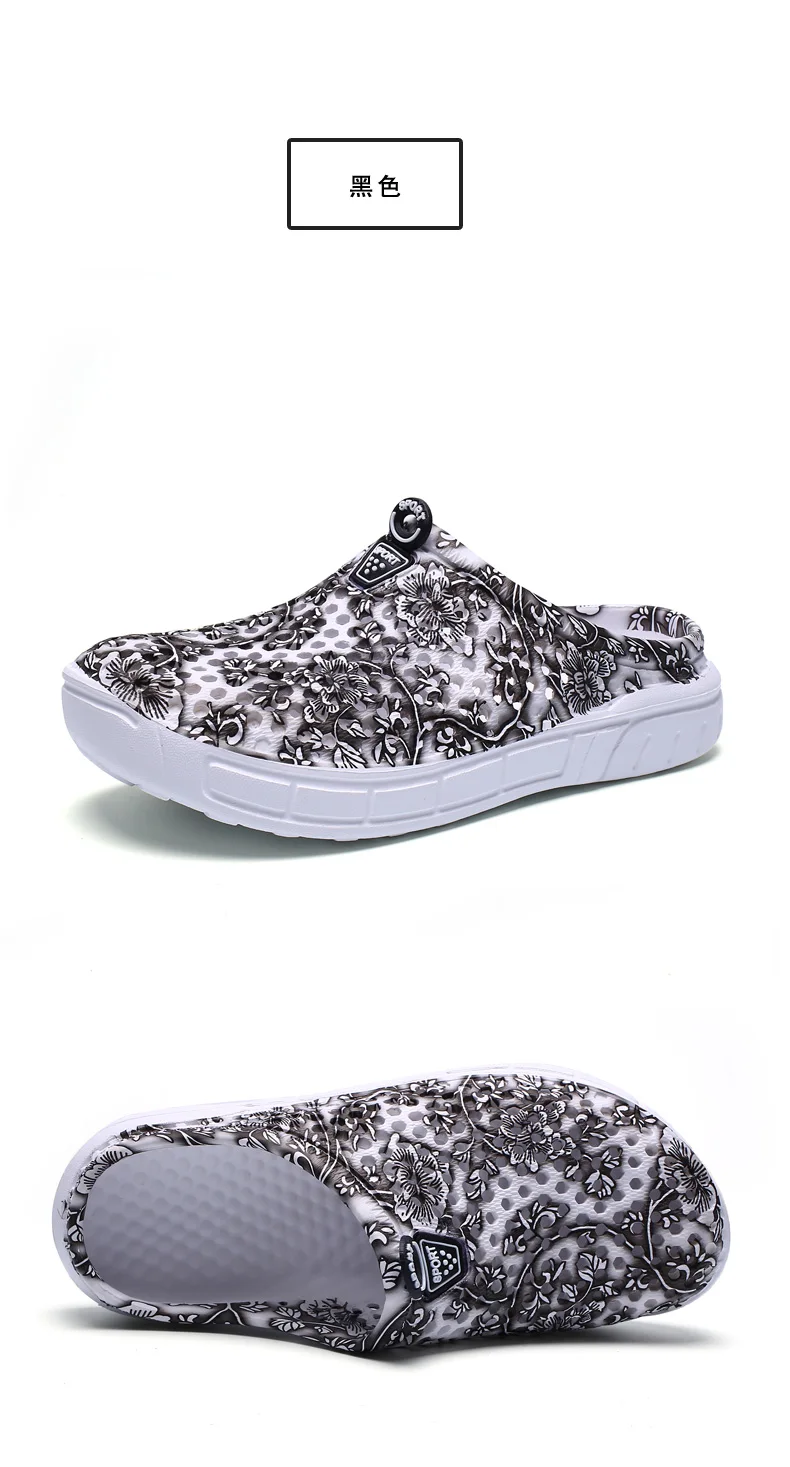 Damen Grüne Peaked Clogs Sommer Slip-On Schuhe Bequemes Atmungsaktives EVA-Material Modisches Schuhwerk – Detail 25