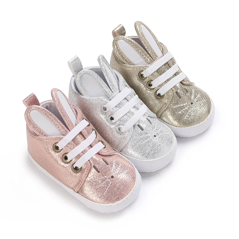 

Обувь для маленьких девочек с милым рисунком, обувь принцессы, противоскользящая мягкая подошва из искусственной кожи, детские первые ходунки, детская обувь для кроватки новорожденных