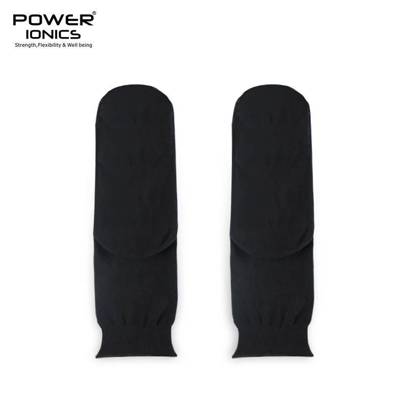 Power Ionics 1pair Anions Far Infrared Rays Self-heat 100% Cotton Socks Foot Massage Improve Body Blood Circulation