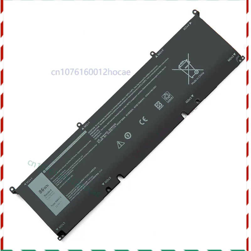 69KF2 Battery For Dell XPS 15 9500 9510 9520 Alienware M15 M17 R3 R4 P91F P45E
