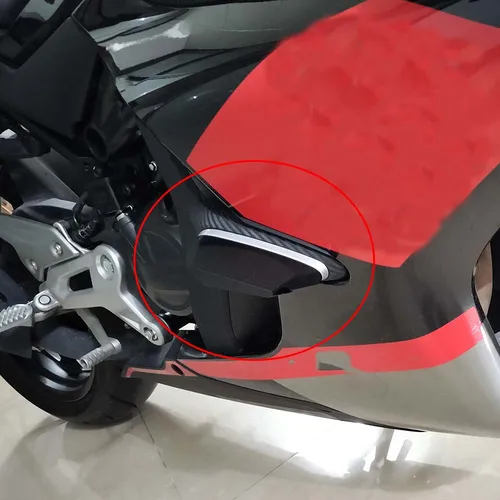 Imagen 2 del producto Accesorios para CFMOTO CF MOTO 450SR SR 450 SR SR450 2022 2023 marco deslizante Protector de almohadilla de choque Protector de carenado protección contra caídas