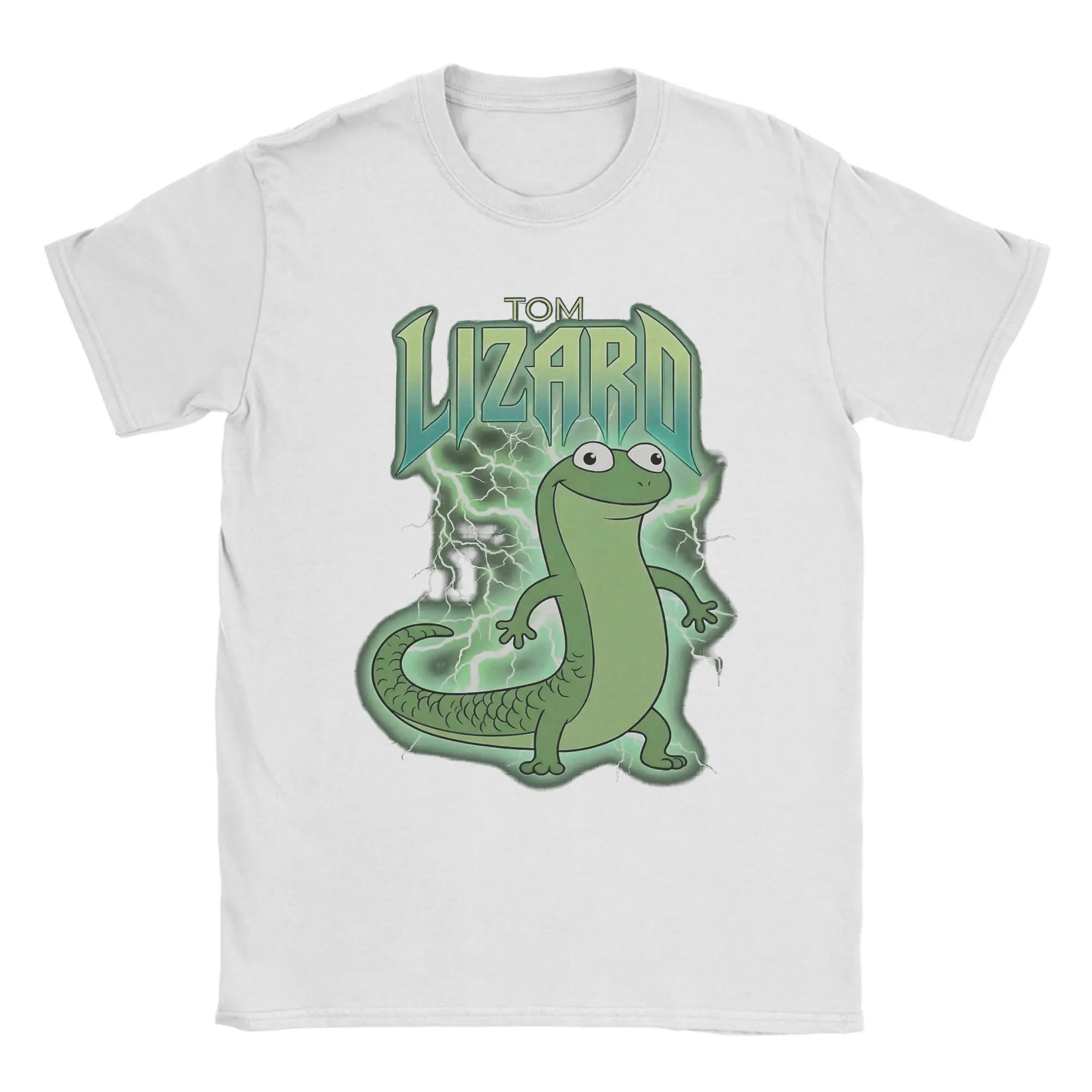 Funny Tom Lizard Meme Movie T-Shirts Men Women's Round Collar Cotton T Shirt Hoppers Short Sleeve Tees Gift Idea Clothes