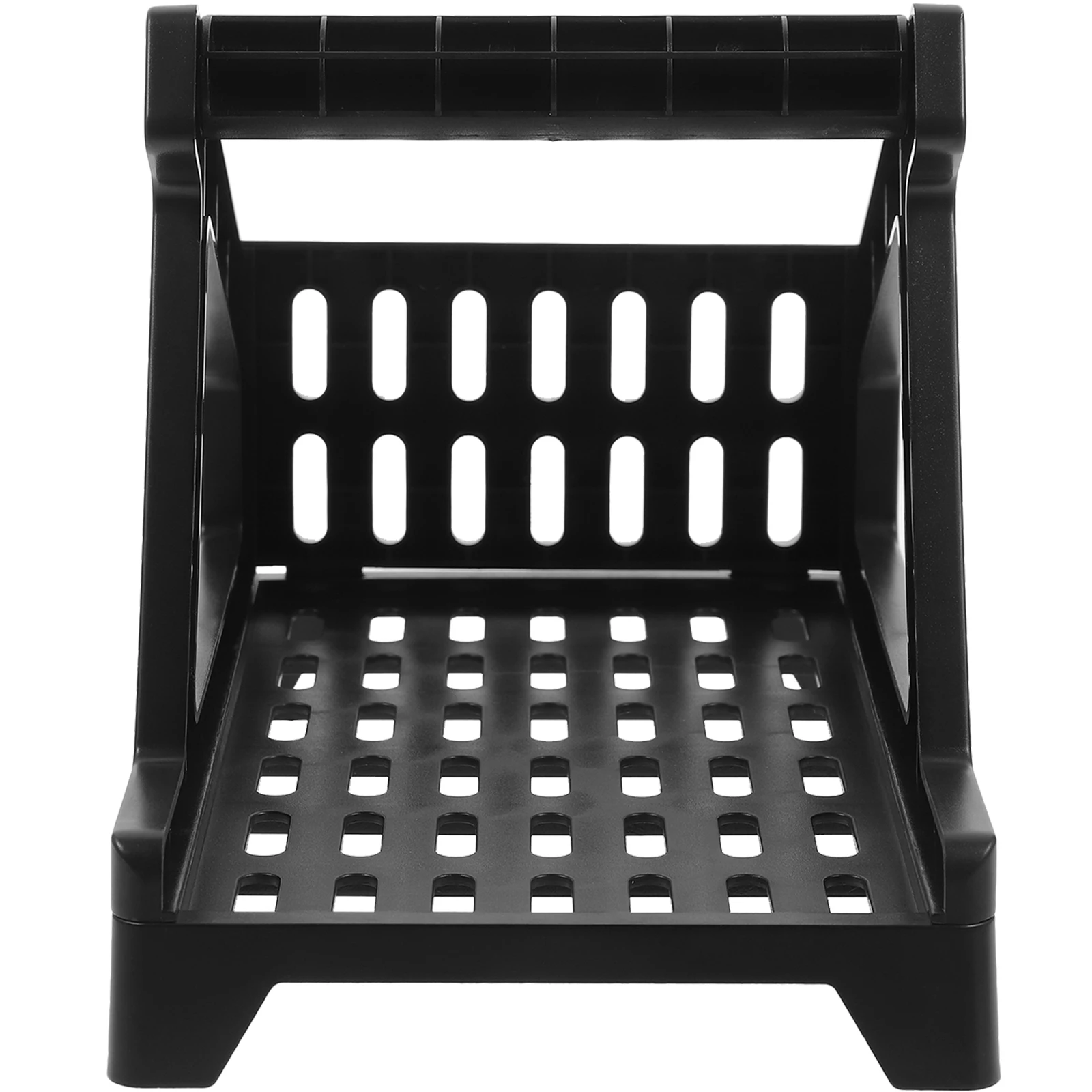 External Shipping Holder Thickened Abs Desktop Label Roll Organizer Space-Saving Cable Management Tray Plastic Sticker