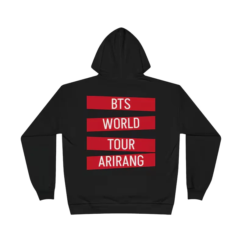 2026 BTS Special Arirang Merry Go Round Autumn and Winter Men's and Women's Hoodies, Comfortable and High-quality Ins Y2k