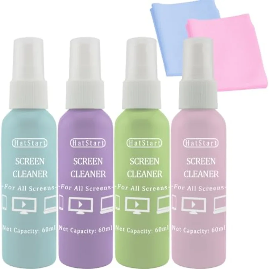 Screen Cleaner Spray and Microfiber Cloth Kit